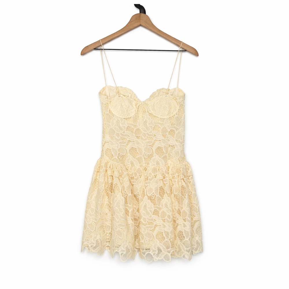 For Love & Lemons Coco Lace Mini Dress, size S NWT - Picture 3 of 7